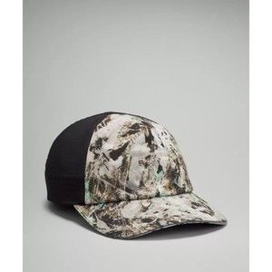 Lululemon Men's Fast Free Running Hat Impulse Green Multi/Black